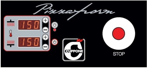 Prasa do ciasta do pizzy Cuppone Pizzaform  | ?45-49 cm | 400 placków/h | 6,6 kW | PZF/45DS