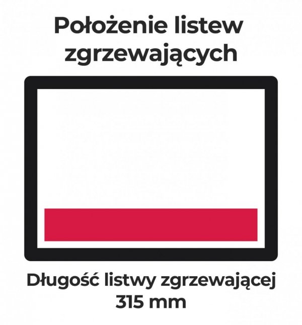 Pakowarka próżniowa komorowa iSENSOR S | nastawna | listwa 315 mm | pompa BUSCH 8 m3/h | 0,96 kW | 388x546x389 mm | TIS8B1E2