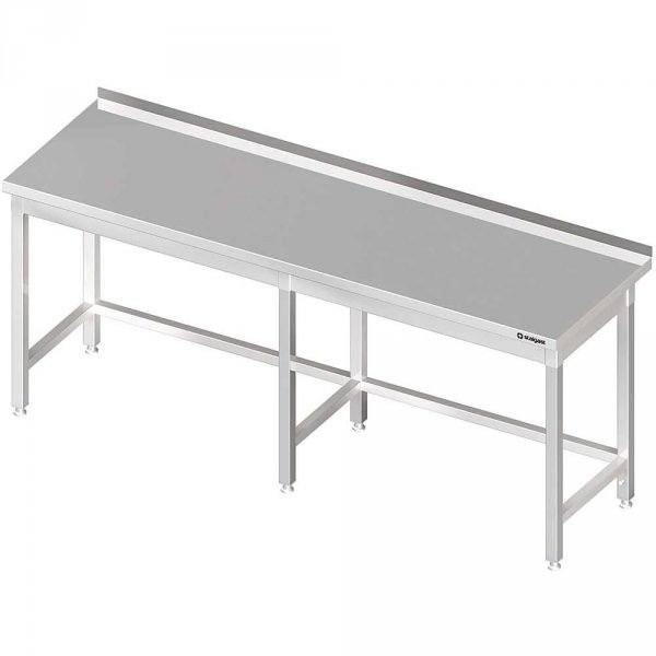 stół przyścienny bez półki 2300x700x850 mm spawany