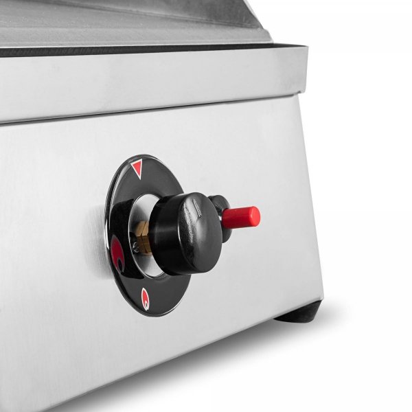 Płyta grillowa gazowa | gładka | 3,2 kW | RQG30952
