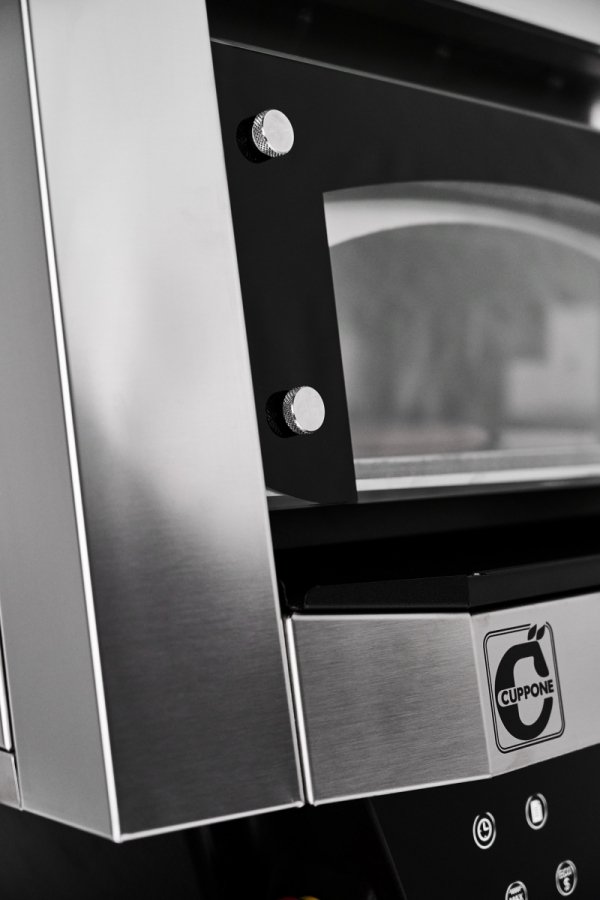 Piec do pizzy obrotowy Mantegna | MN40/1DG-P | elektryczny | max.500 °C | 1x40cm | 4 kW | 670x664x605 mm