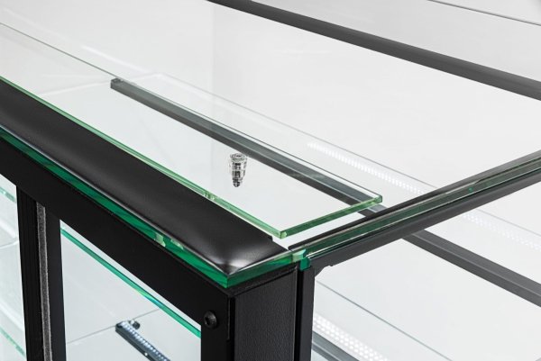 Witryna cukiernicza neutralna Dolce Visione  Neutro  Premium 700 | podświetlany cokół   | 700x670x1300 mm