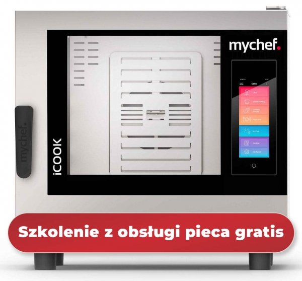Piec konwekcyjno-parowy elektryczny | automatyczny system myjący | 6xGN2/1 | 18,6 kW | 400 V | Mychef iCook 062E TSC | System TSC - najwyższa stabilność temperatury