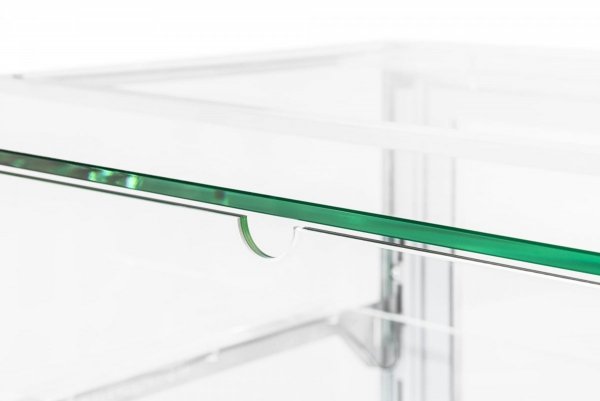 Witryna cukiernicza chłodnicza Dolce Visione Premium Breve 1300 | podświetlany cokół | wersja obniżona | 1300x670x1110+/-10 mm