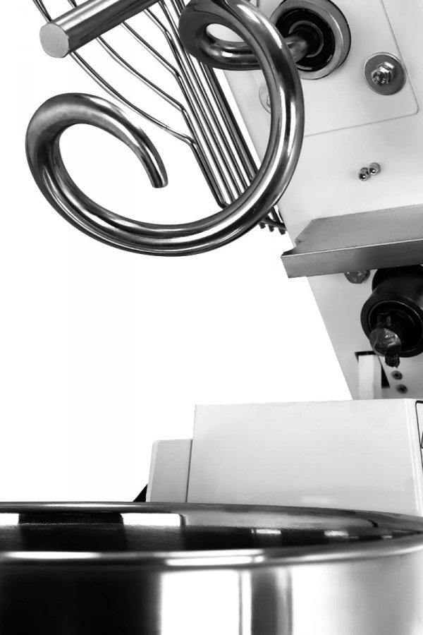 Mikser spiralny RTF 30 TR 2V | podnoszona głowica i niewyjmowana dzieża | 32 l | 1,8 kW