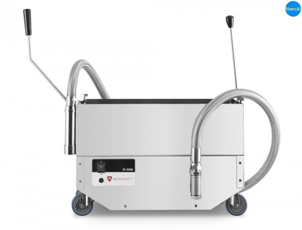 Filtr oleju do smażenia | urządzenie do filtrowania oleju | zbiornik 30l | wydajność filtracji 20 l/min | SF5000