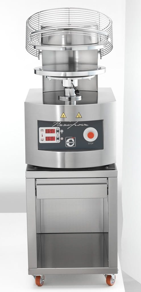 Prasa do ciasta do pizzy Cuppone Pizzaform  | ?45-49 cm | 400 placków/h | 6,6 kW | PZF/45DS