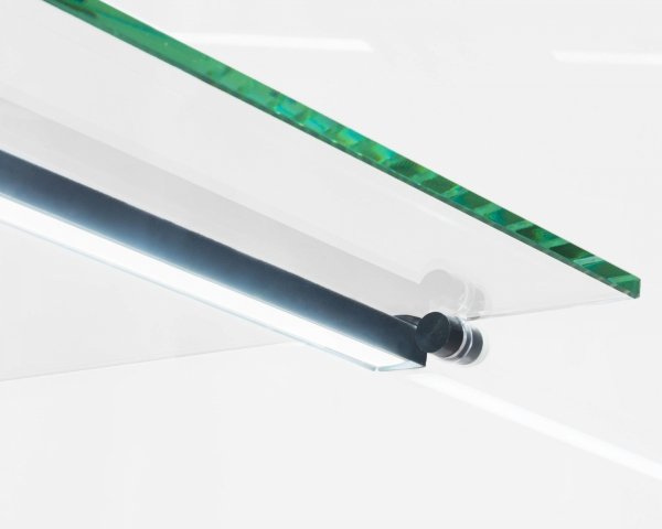 Witryna cukiernicza neutralna Dolce Visione  Neutro  Premium 700 | wnętrze ze stali nierdzewnej  | 700x670x1300 mm