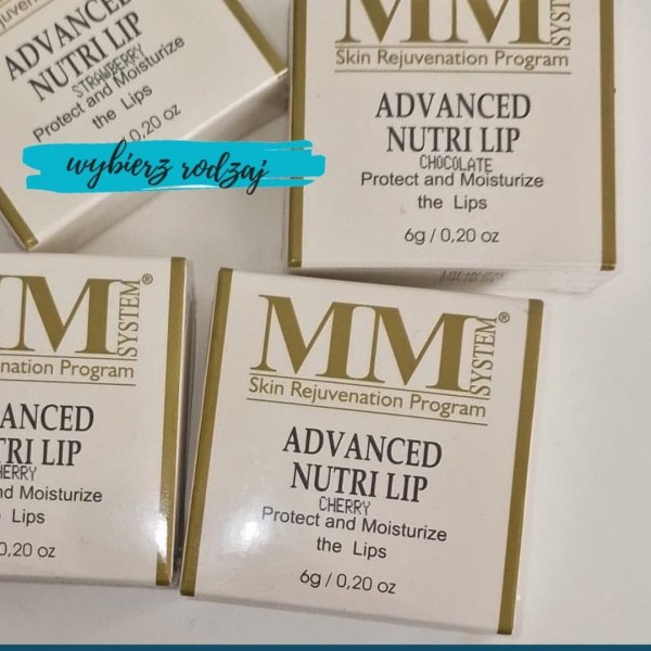 M&amp;M System Advanced Nutri Lip balsam do ust 6g