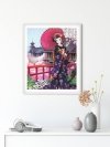 Haft Diamentowy Japońska Kobieta 2 45x55