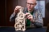 Puzzle 3D Drewniane Zegar Engine Clock uGEARS
