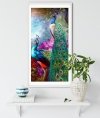 Haft Diamentowy Królewskie Pawie 50x95 cm