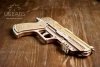 Puzzle 3D Drewniane Pistolet Wolf-01 uGEARS