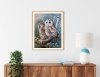 Haft Diamentowy Tajemnicze Sowy 40x50