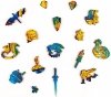 Puzzle Drewniane Magiczny Smok A3