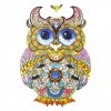 Puzzle Drewniane Urocza Sowa S