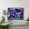 Malowanie Po Numerach Zestaw Stitch i Bezzubik 40x50