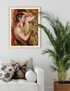 Haft Diamentowy Para Namiętność 45x60 cm