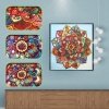 Haft Diamentowy Mandala Radości 30x30 cm