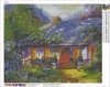 Haft Diamentowy Baśniowy Domek 45x55 cm K