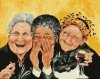 Malowanie Po Numerach Zestaw Babcie na Wakacjach 40x50