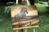 Malowanie Po Numerach Zestaw Koń o Świcie 40x50