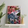 Malowanie Po Numerach Zestaw Sakura w Mieście 40x50