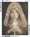 Haft Diamentowy Modlitwa 40x50