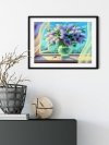 Haft Diamentowy Romantyczny Bez 40x50
