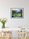 Haft Diamentowy Słoneczna Górska Polana 65x45 K