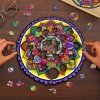 Puzzle Drewniane Mandala Zen M