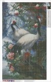 Haft Diamentowy Japońskie Żurawie 45x75 cm K