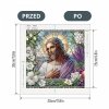 Haft Diamentowy Jezus Blask Wiary 30x30 cm