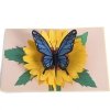 Kartka Pocztowa Okolicznościowa 3D Pop-up Słoneczny Motyl