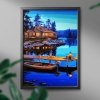 Malowanie Po Numerach Zestaw Domek nad Jeziorem 40x50