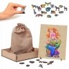 Puzzle Drewniane Mała Syrenka A3