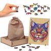 Puzzle Drewniane Magiczny Ryś A3
