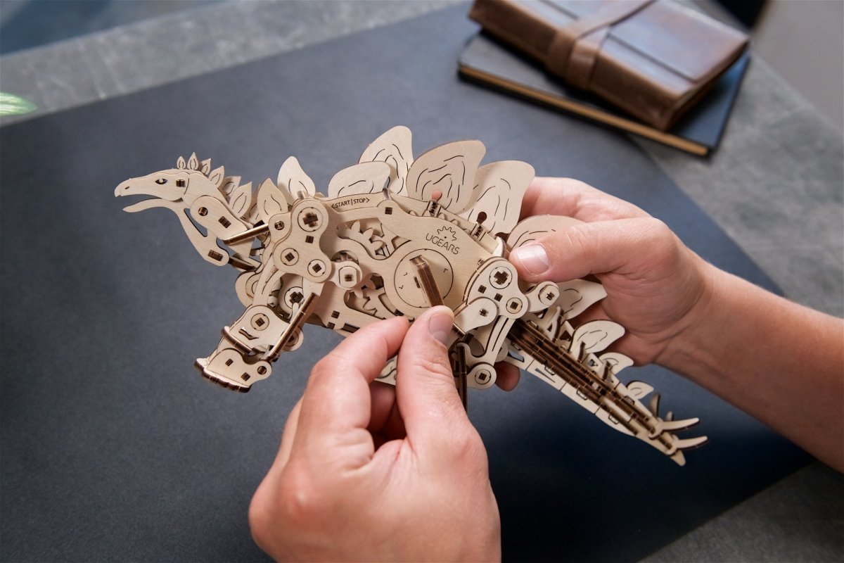 Puzzle 3D Drewniane Stegozaur uGEARS