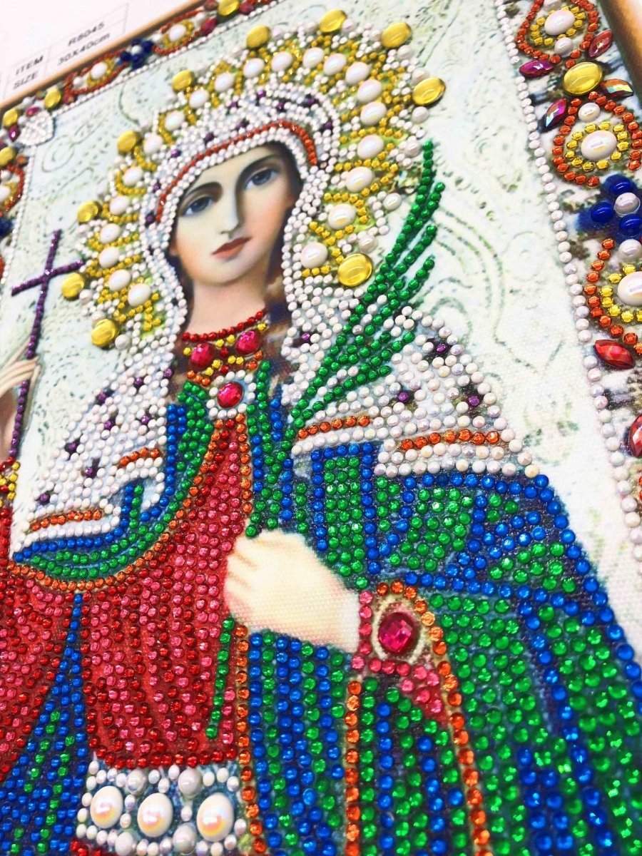 Haft Diamentowy Maria Wasylisa z Nikomedii 30x40 cm