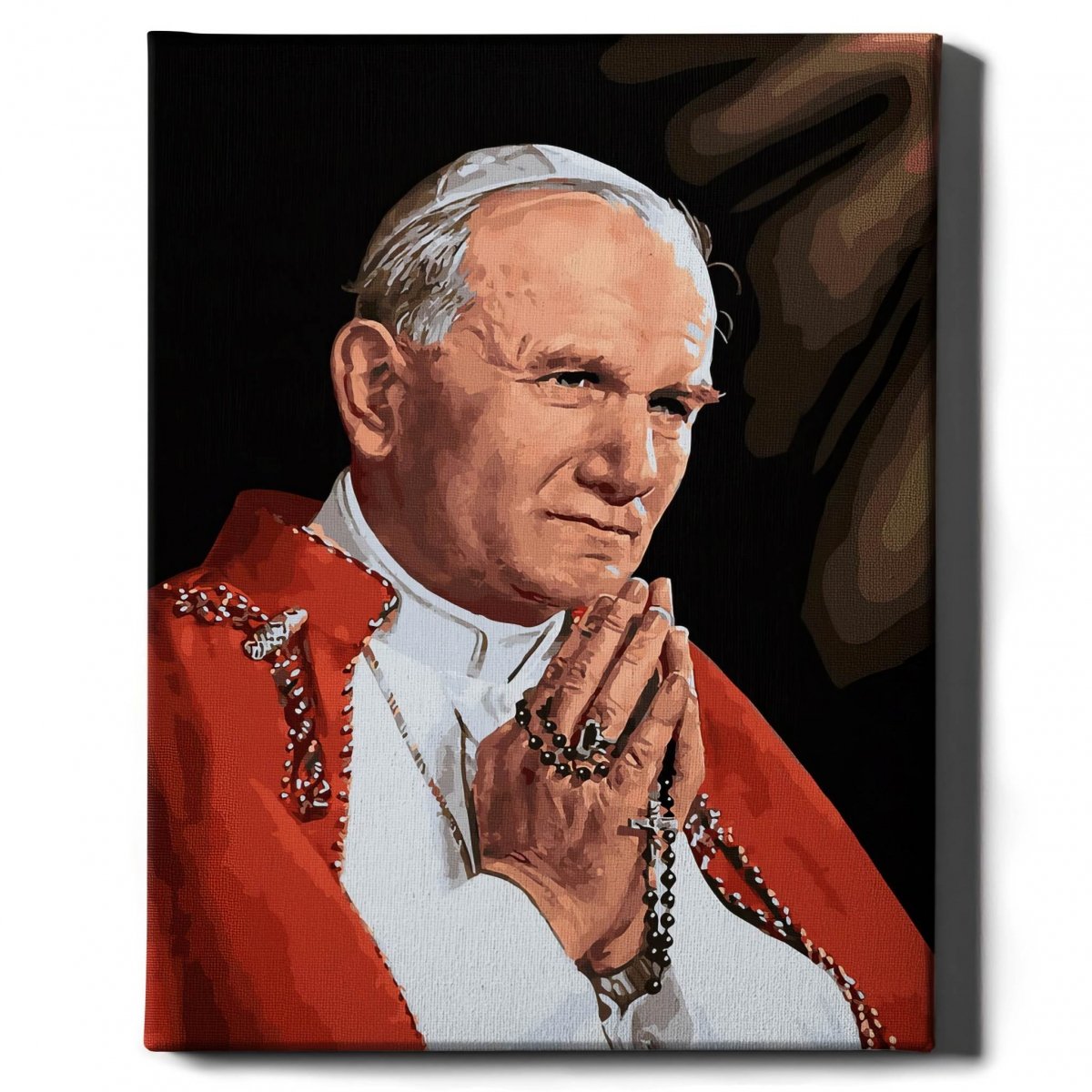 Malowanie Po Numerach Zestaw Papież Jan Paweł II 40x50