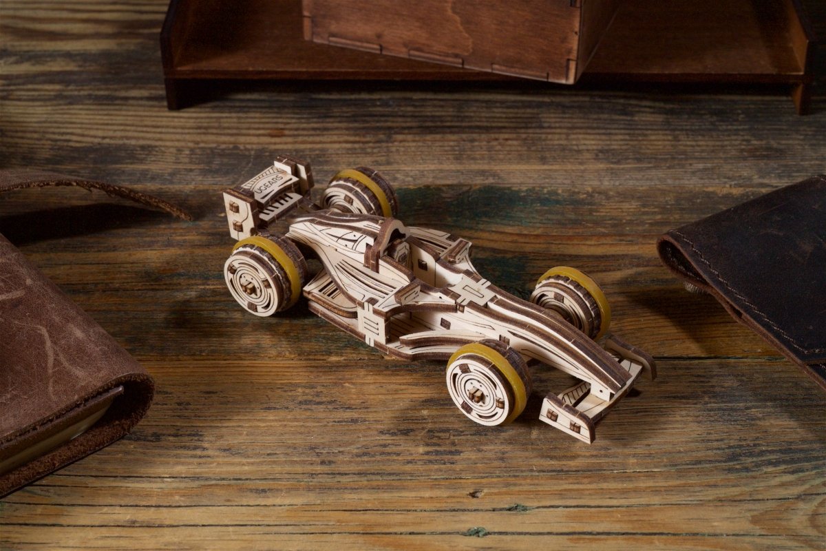 Puzzle 3D Mini Wyścigówka uGEARS