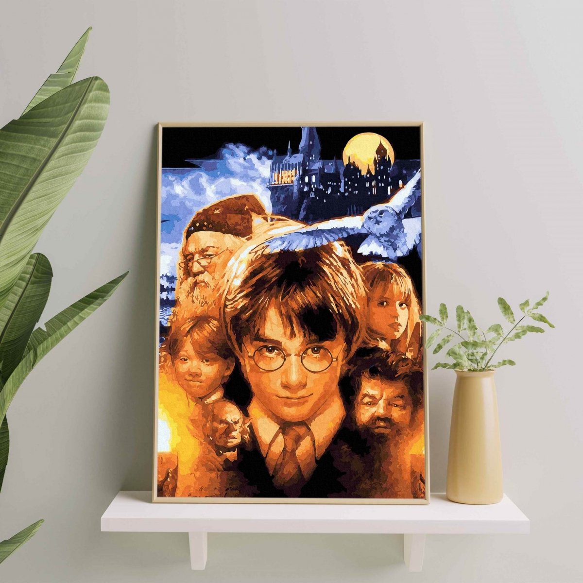 Malowanie Po Numerach Zestaw Rodzina Harry'ego Pottera 40x50