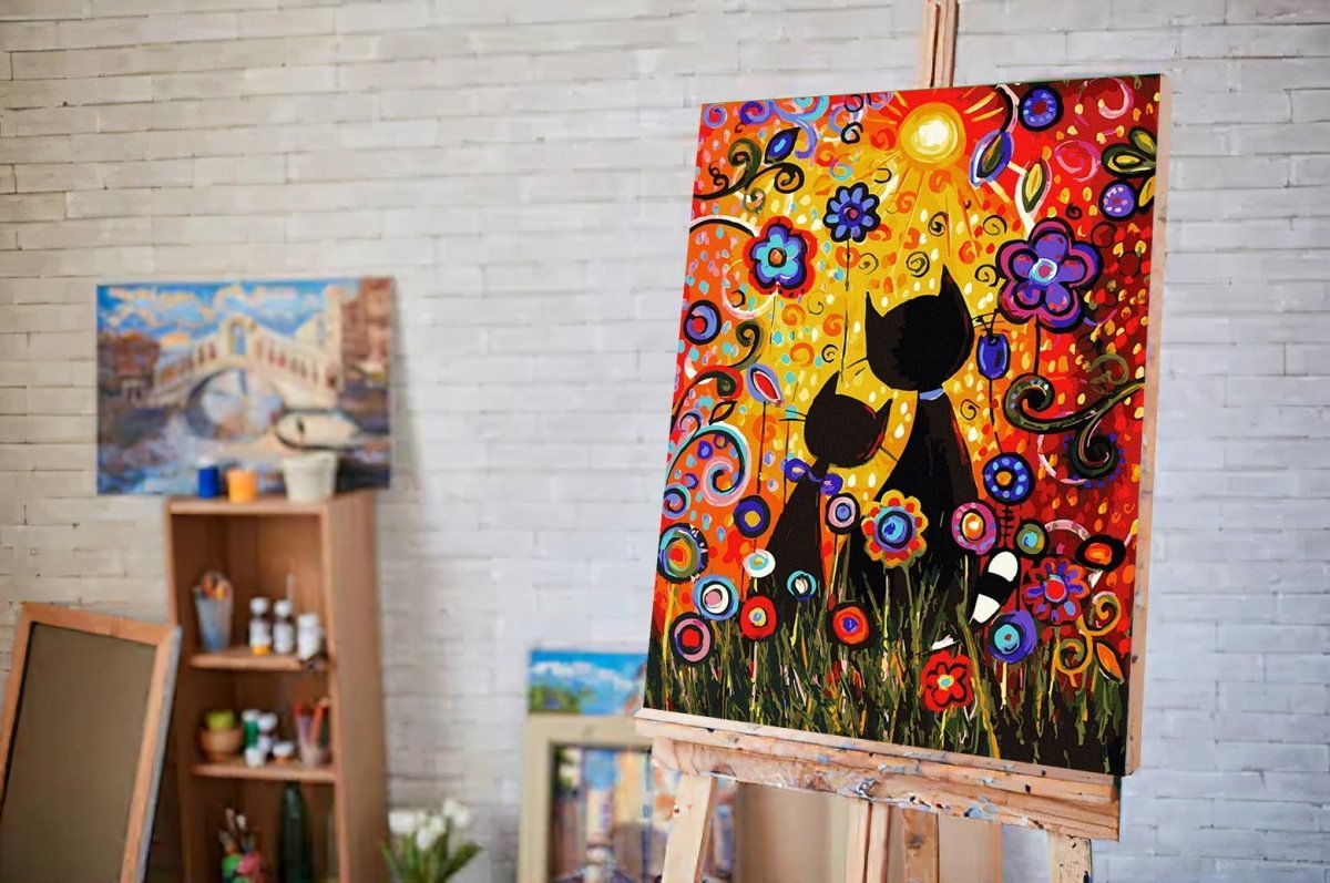 Malowanie Po Numerach Zestaw Magia Kolorów 40x50