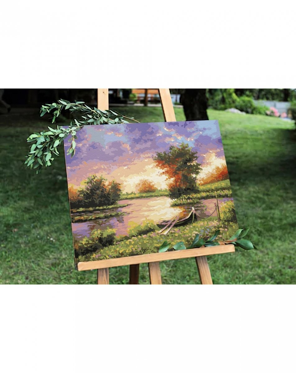 Malowanie Po Numerach Zestaw Letni Krajobraz 40x50