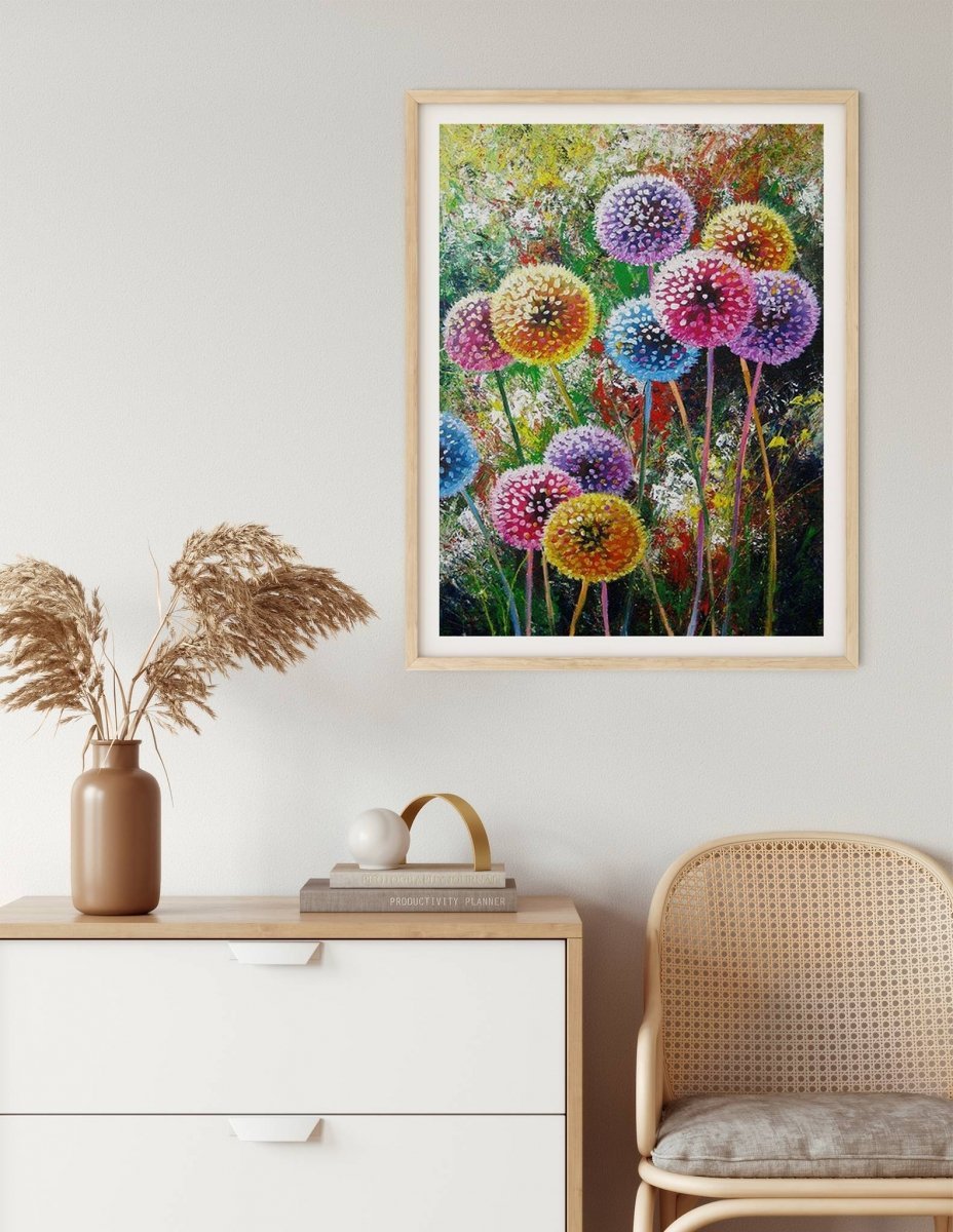 Haft Diamentowy Wesołe Dmuchawce 45x60 K