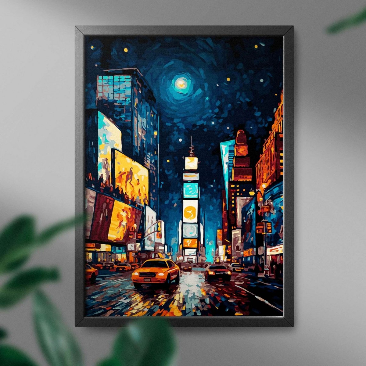 Malowanie Po Numerach Zestaw Time Square 40x50