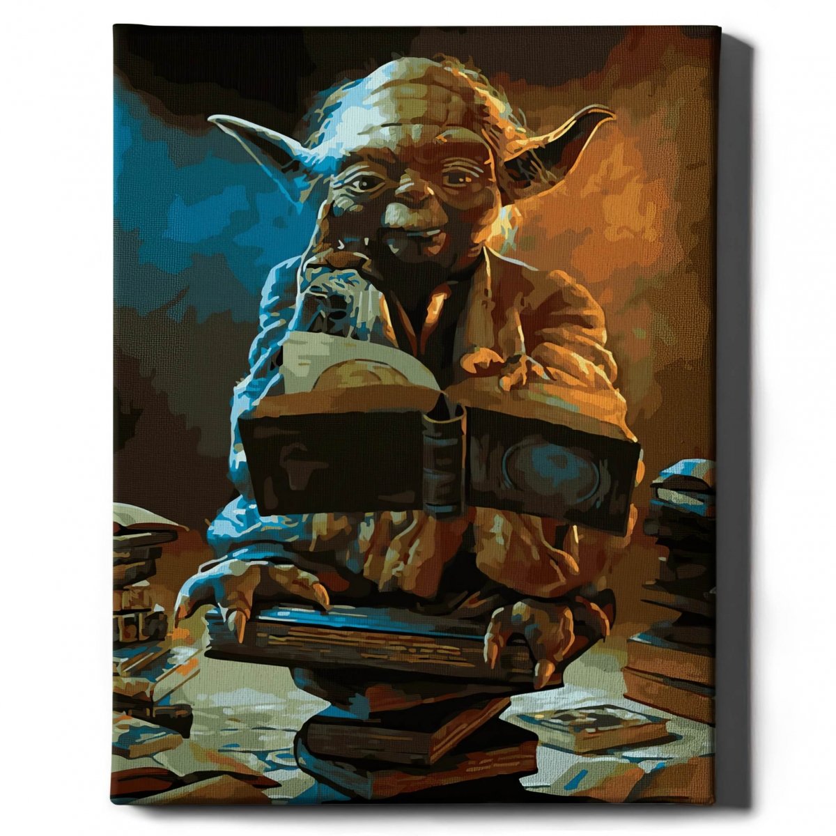 Malowanie Po Numerach Zestaw Star Wars Joda 40x50