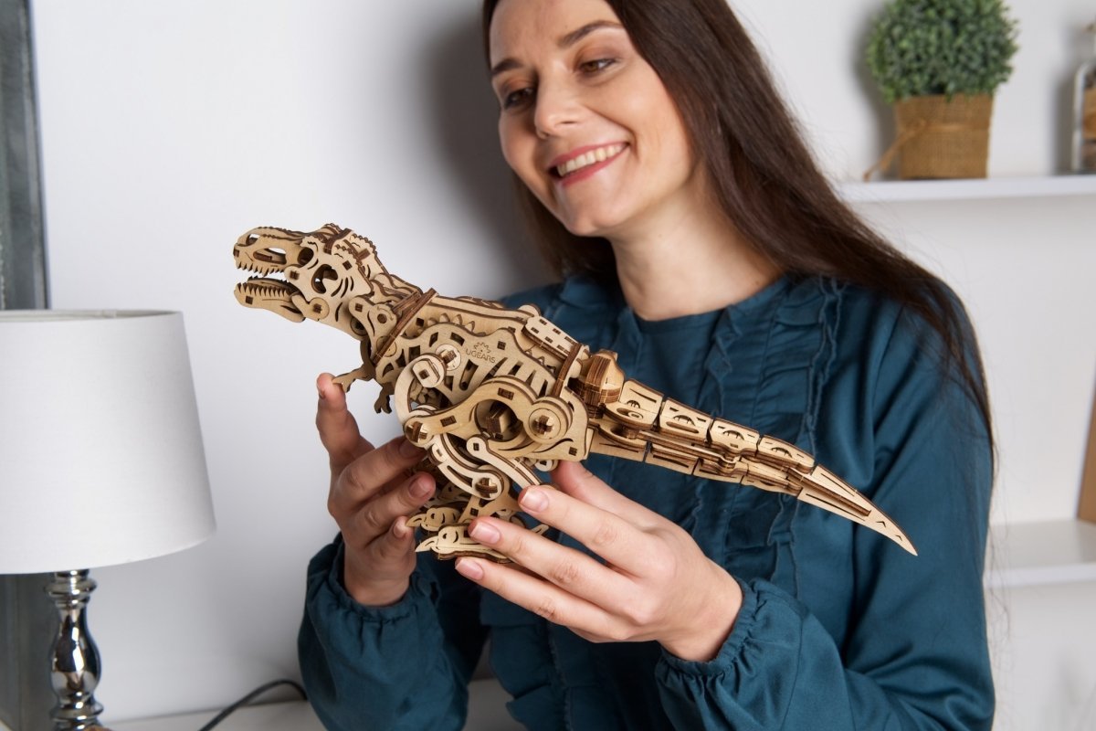 Puzzle 3D Drewniane Tyranozaurus Rex uGEARS
