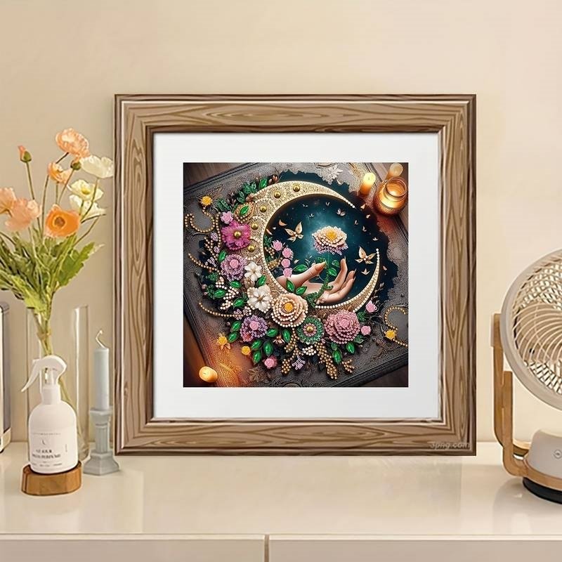 Haft Diamentowy Zaczarowana Księga 30x30 cm