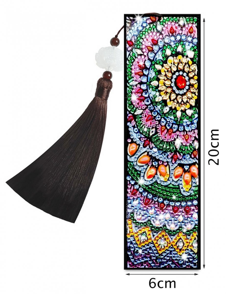 Haft Diamentowy Zakładka do książki - Mandala
